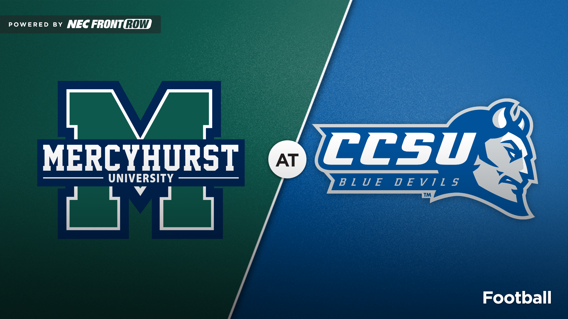 Football -  Northeast Conference - Mercyhurst at CCSU