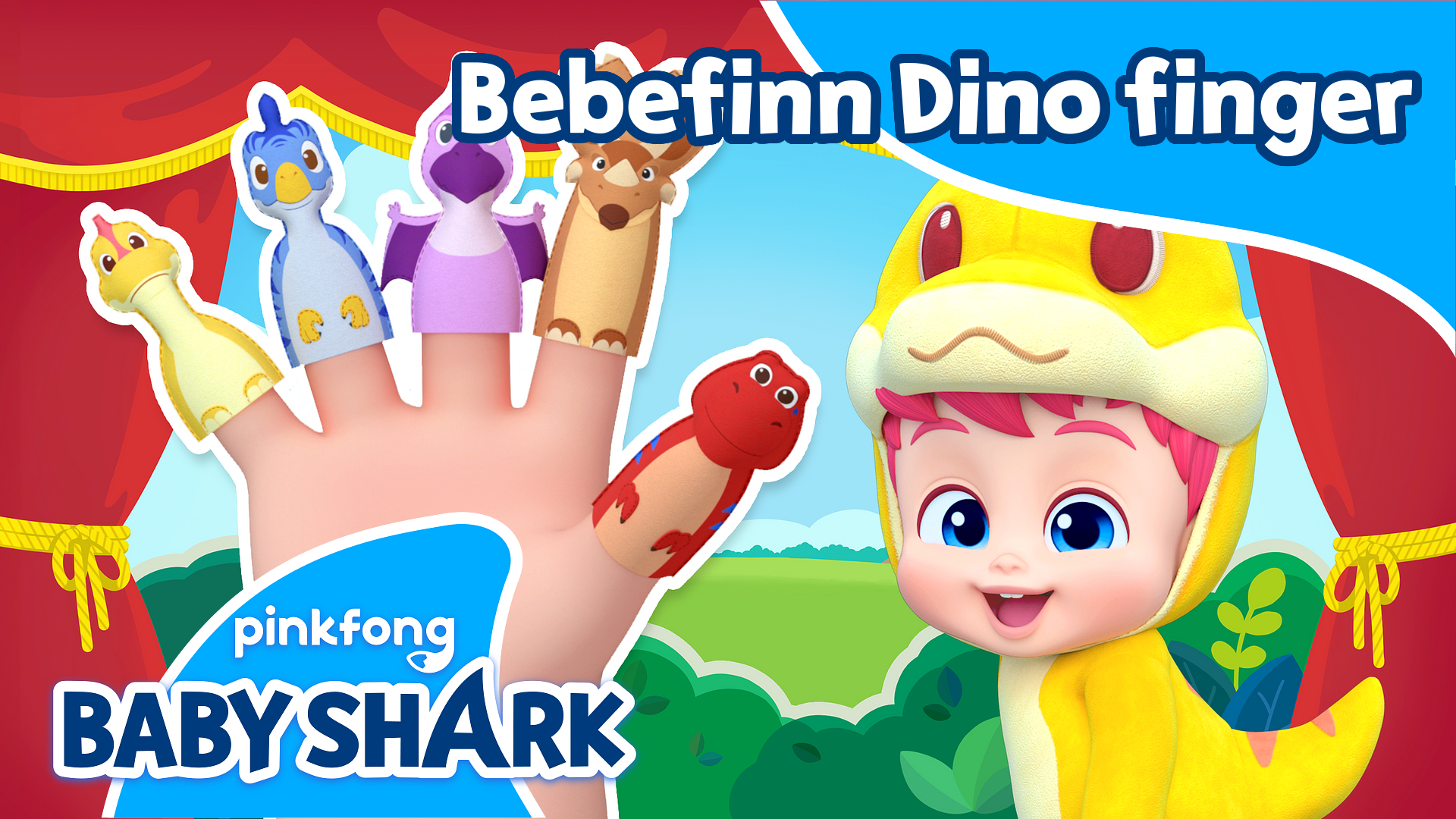 Bebefinn Dino Finger