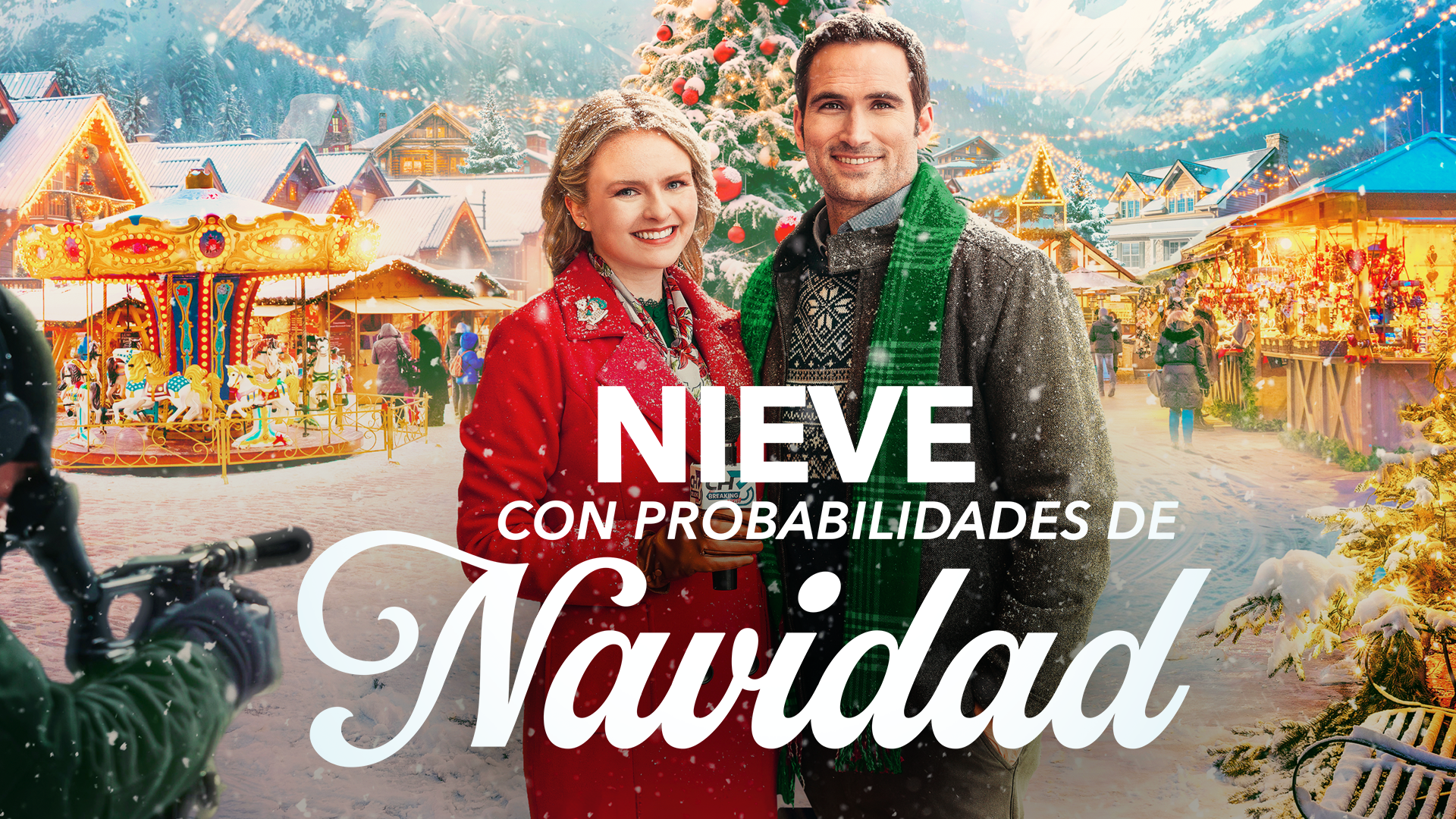 Nieve con Probabilidades de Navidad