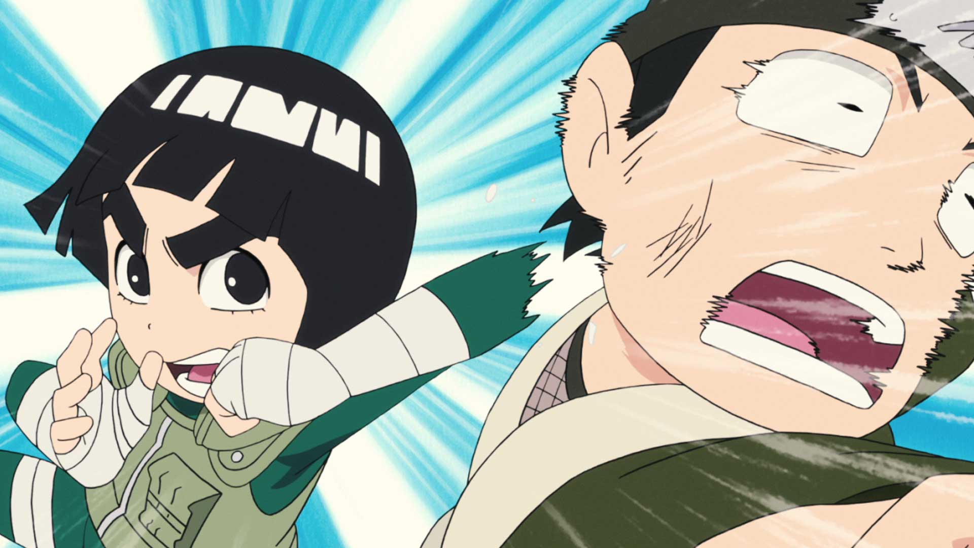 Naruto Spin Off! Rock Lee & seine Ninja Kumpels – S01E03 – Im Wettkampf gegen den genialen Ninja Neji / Diesen Kampf zieht Tenten bis zum Ende durch