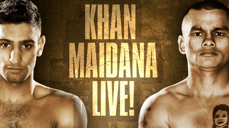 World Championship Boxing: Amir Khan vs. Marcos Maidana
