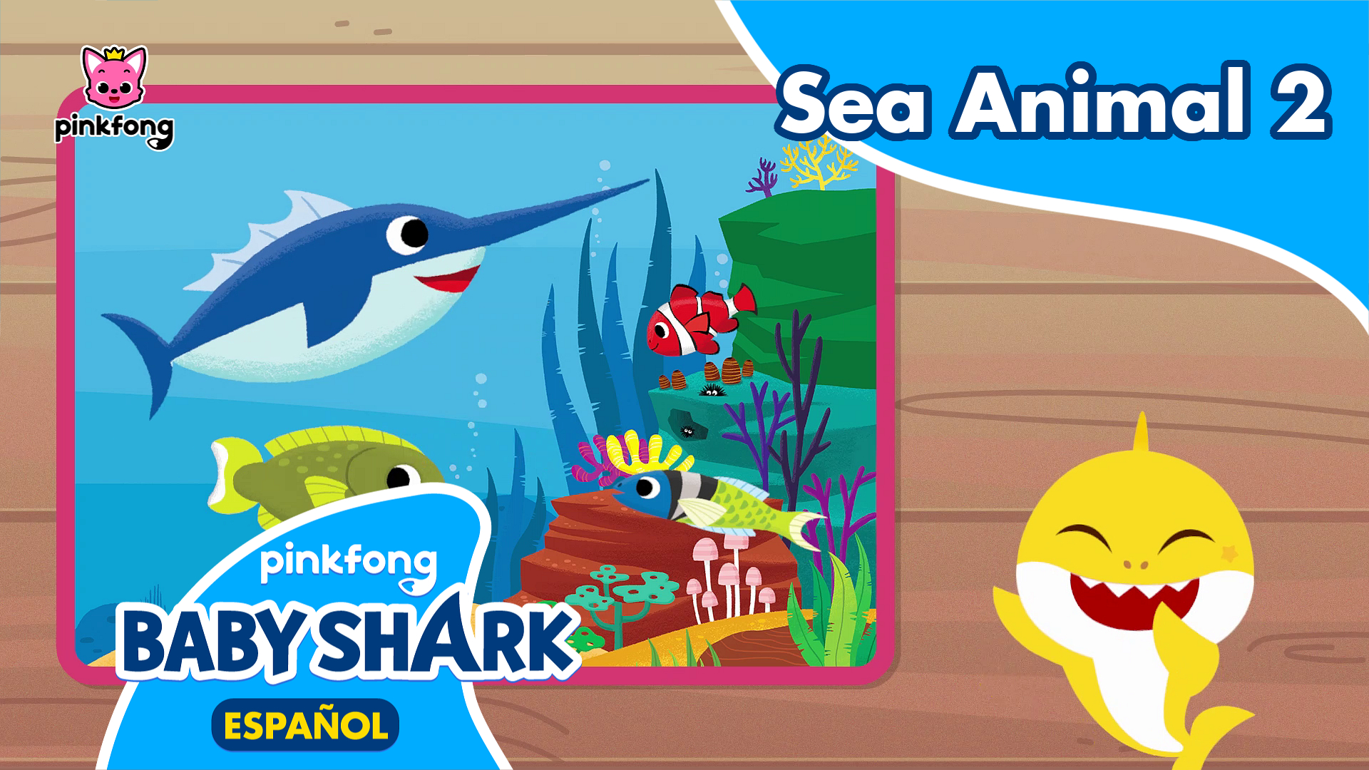 Al Escondite con Tiburón Bebé Sea Animal 2