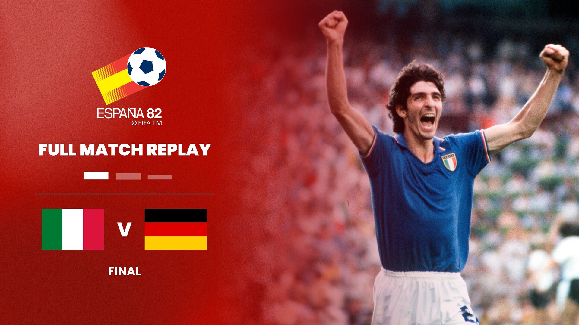 Italia-Germania Ovest | Finale | Coppa del Mondo FIFA Spagna 1982 | Match completo