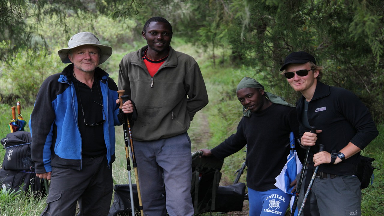 Wildererjagd am Mount Kenya