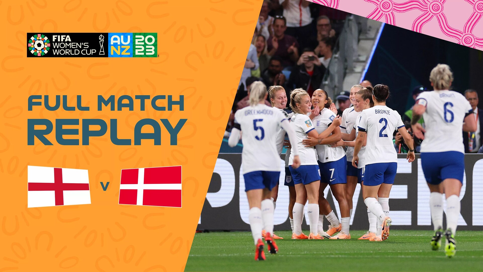 England v Denmark | Group D | FIFA Women's World Cup Australia & New Zealand 2023™ | Full Match Replay