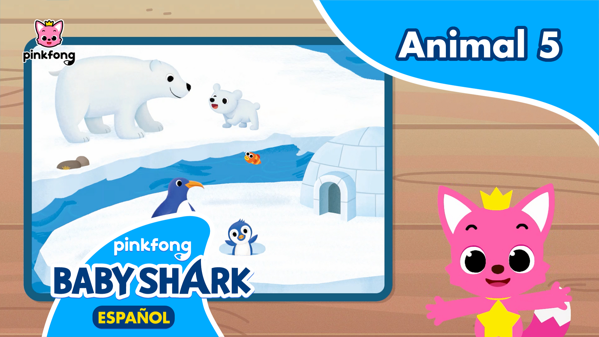Al Escondite con Pinkfong Animal 5