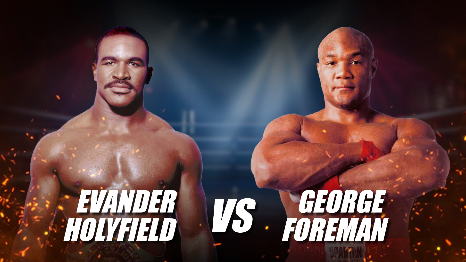 Evander Holyfield vs George Foreman
