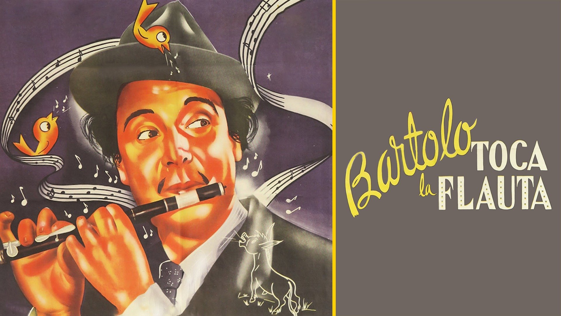 Bartolo toca la flauta