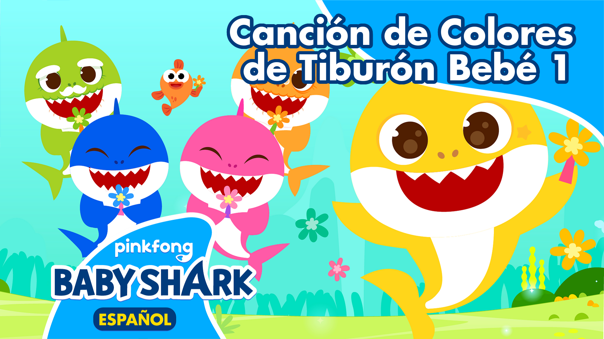 Canción de Colores de Tiburón Bebé 1