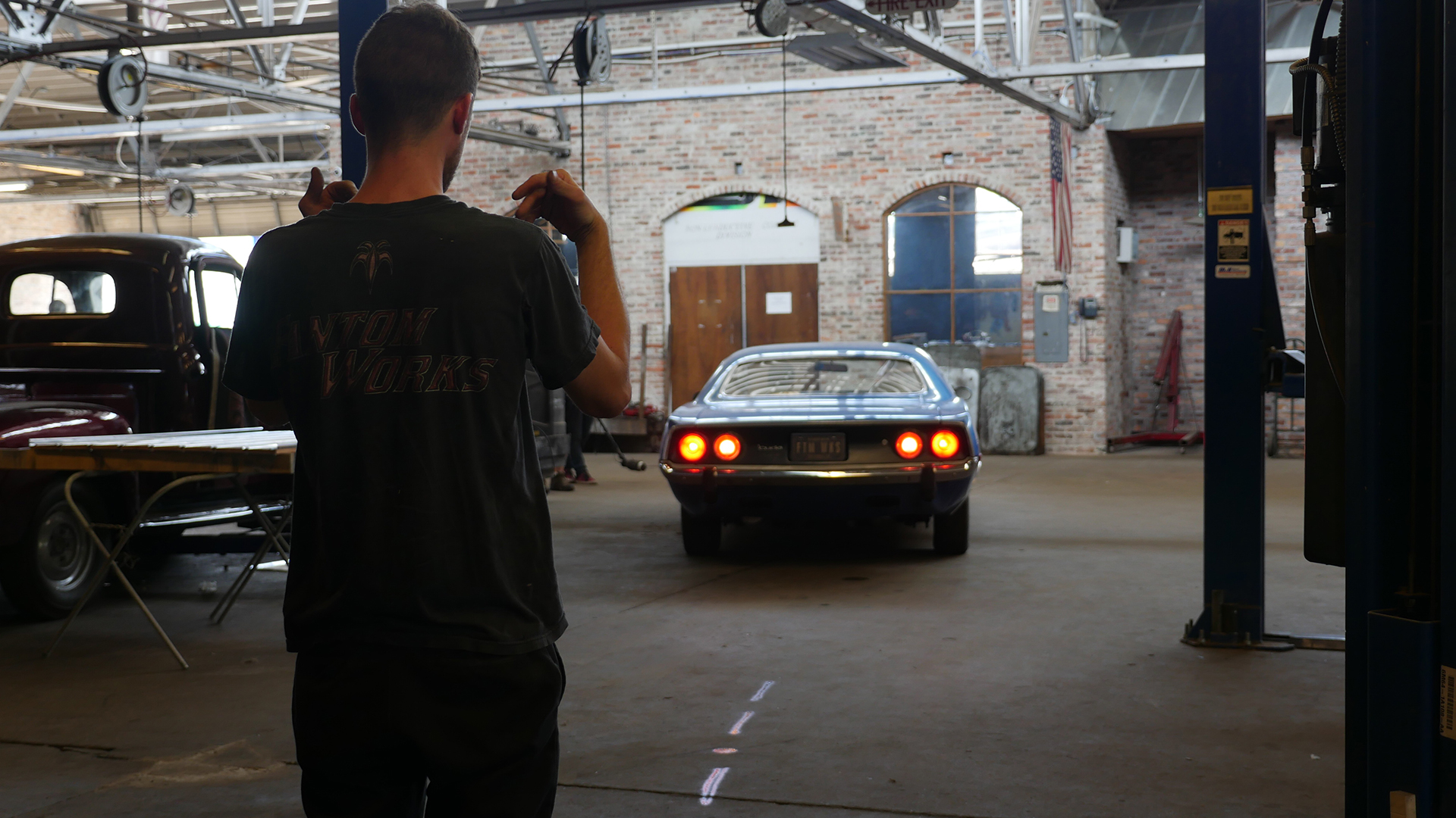 Fantomworks, Mécanos d'exception: Cuda 1973/Corvette 1967