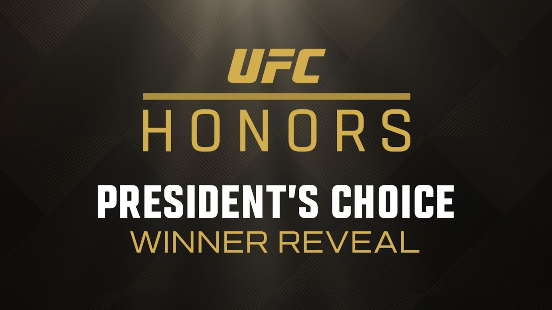 UFC Honors 2025 President’s Choice Awards Reveal