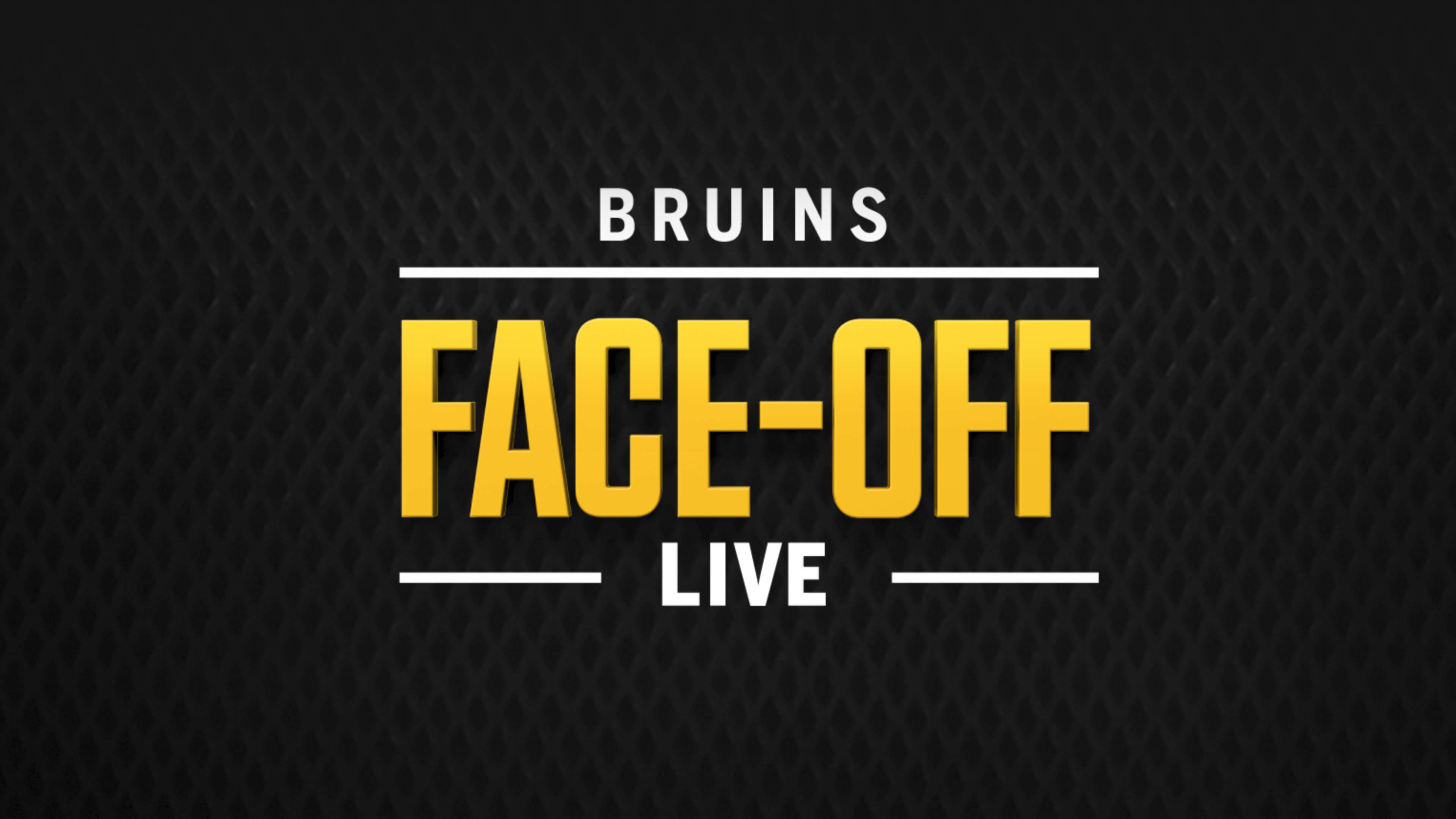 Bruins Face-Off Live