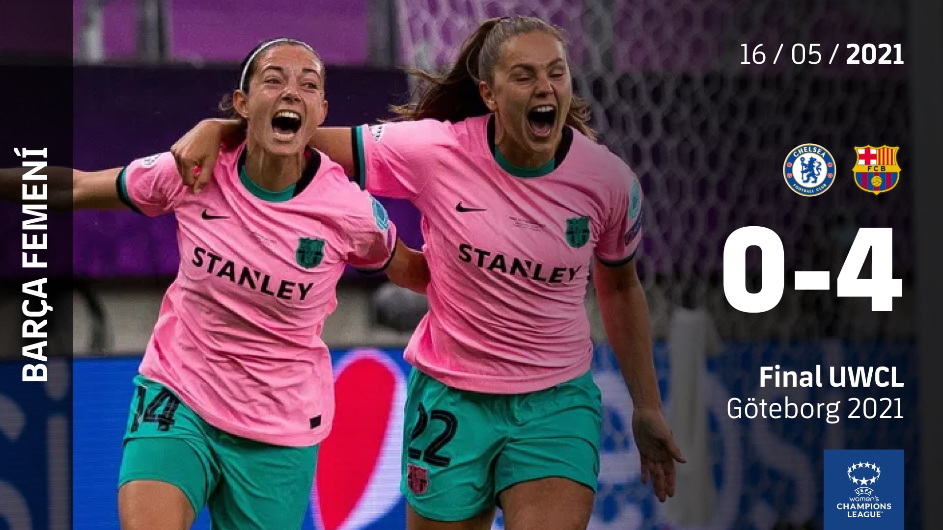 Chelsea 0-4 Barça | Final Champions League