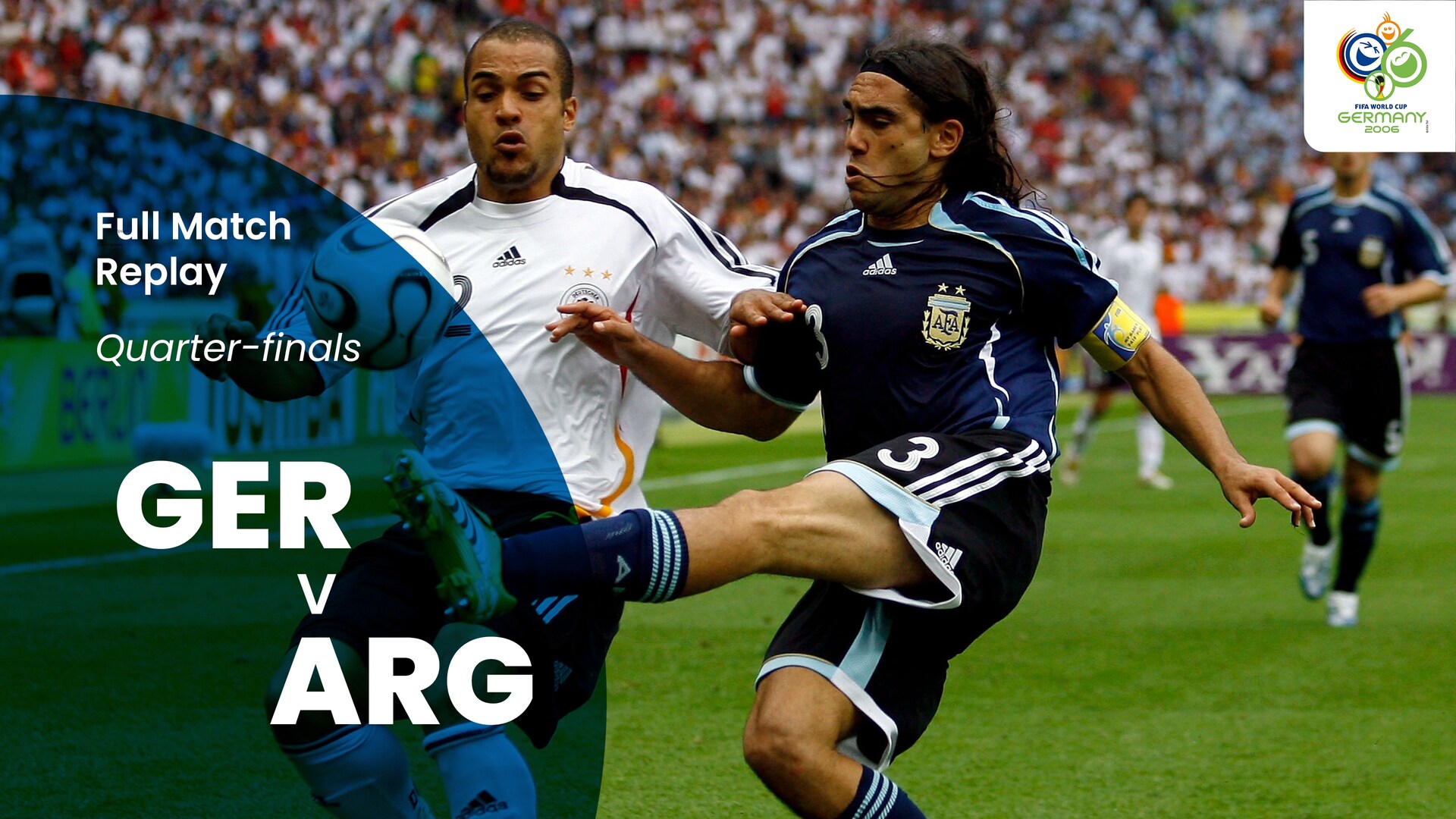 Deutschland v Argentinien | Viertelfinale | FIFA Fussball-Weltmeisterschaft Deutschland 2006™ | Spiel in voller Länge