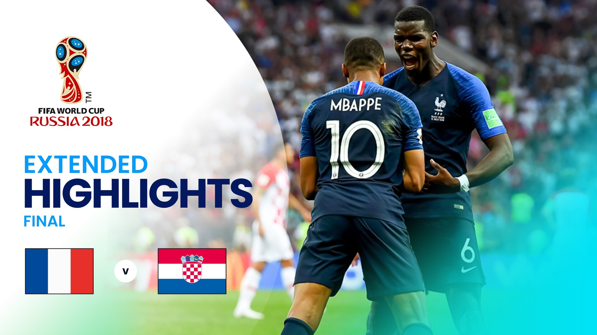 Francia Vs Croacia | Final | Copa Mundial De La Fifa Rusia 2018™ | Highlights Extendidos
