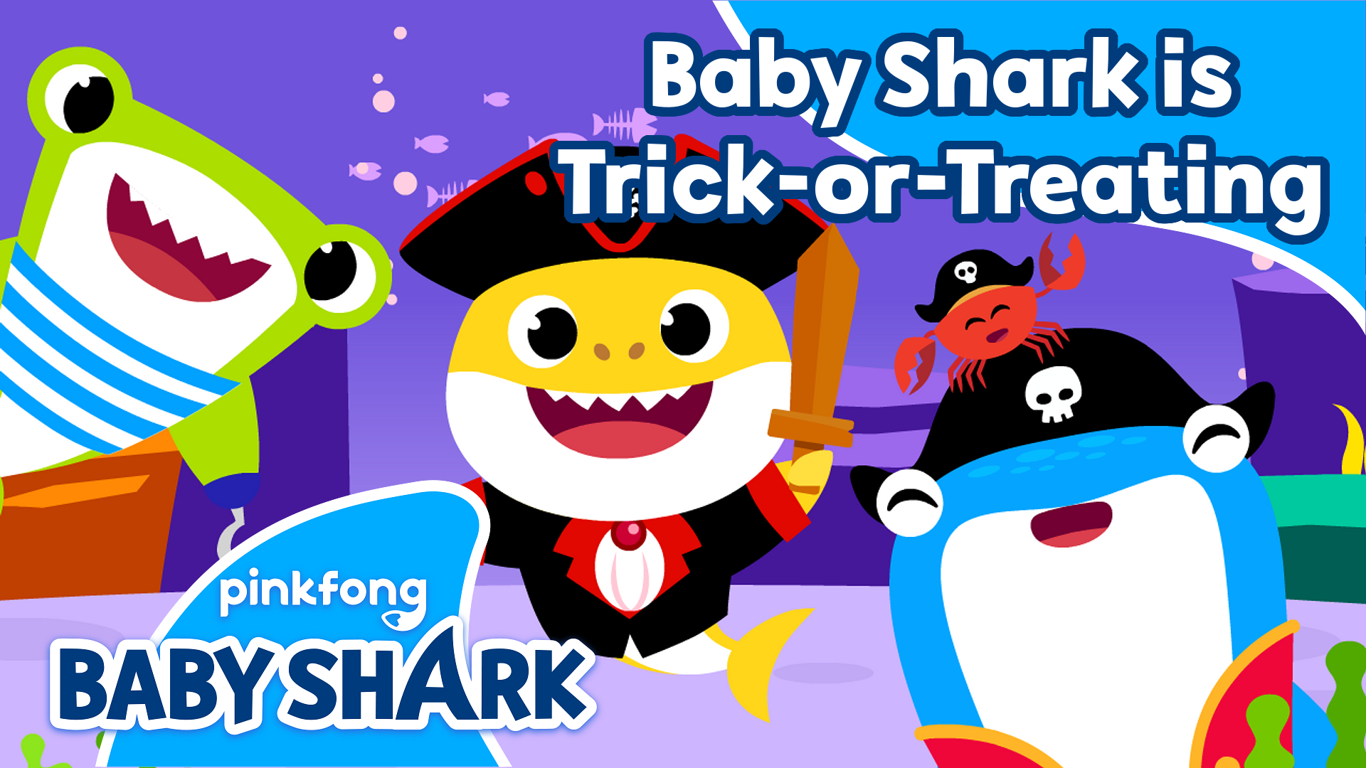 Baby Shark Is Trick-Or-Treating