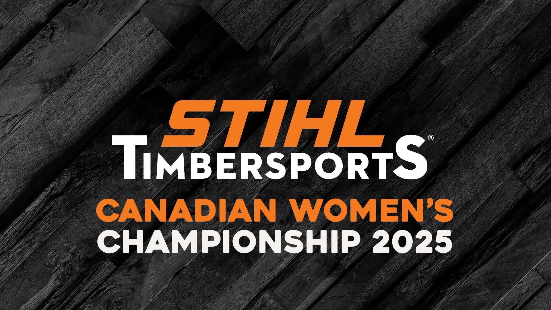 Stihl Timbersports: 2025 DACH Women's Championship