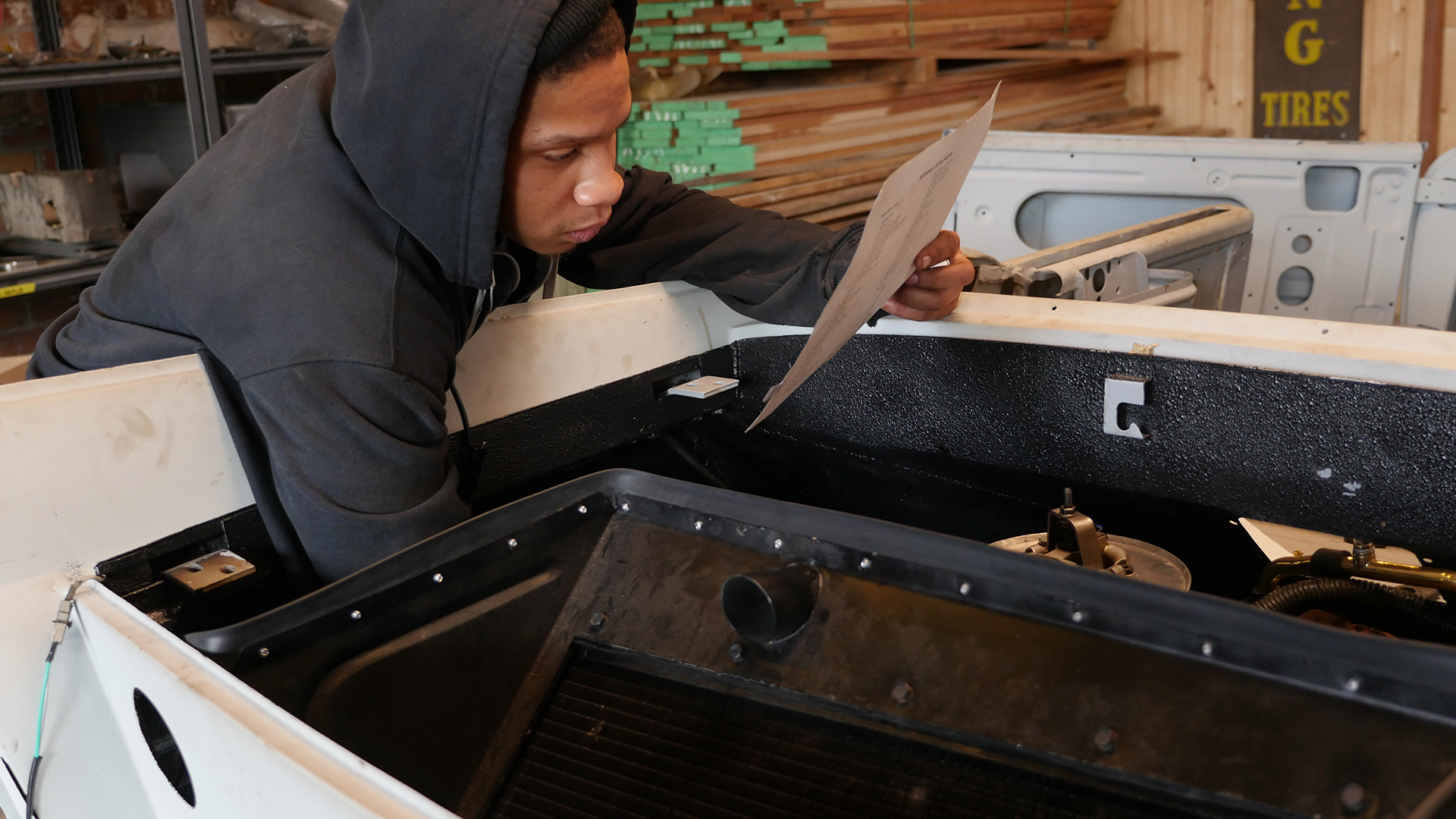 Fantomworks, Mécanos d'exception: Amphicar/Austin 1936