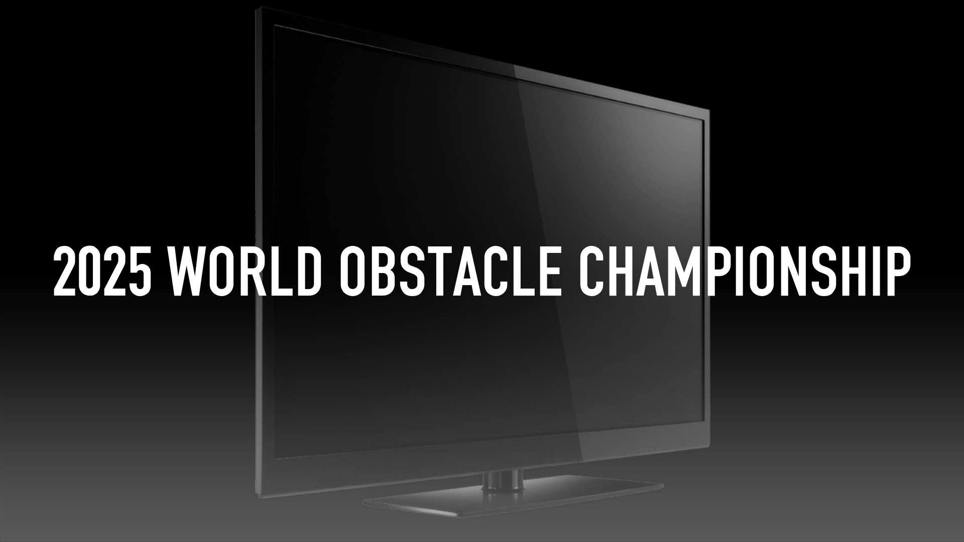 2025 World Obstacle Championship
