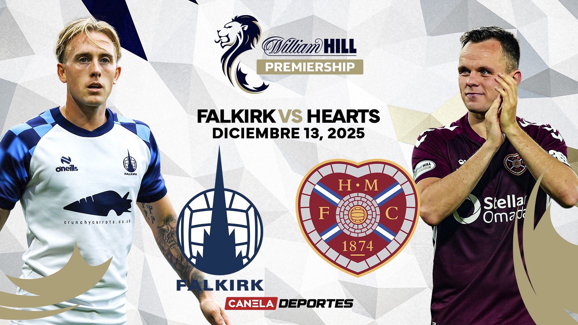 En Vivo: Scottish - Falkirk vs. Hearts