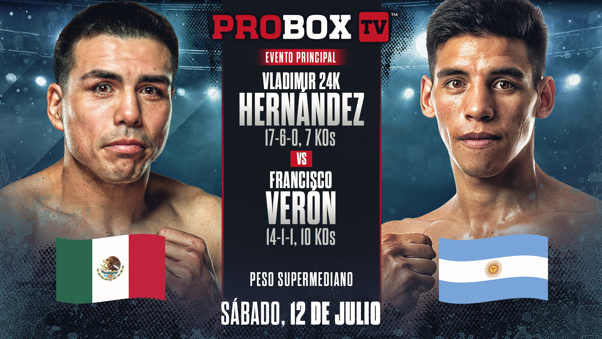 Serie de Contendientes: Hernandez Vs Veron
