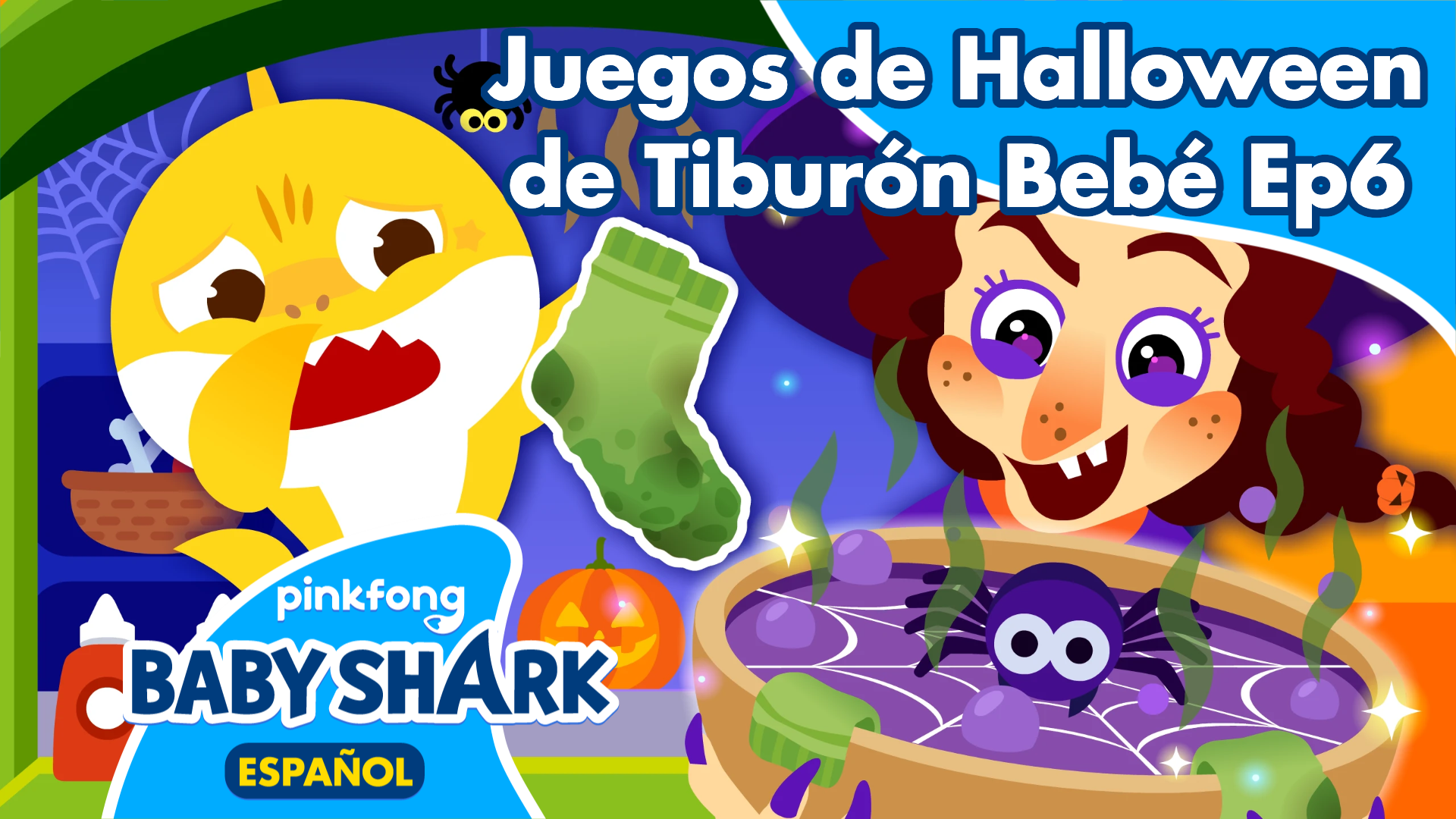 Juegos de Halloween de Tiburón Bebé Ep6