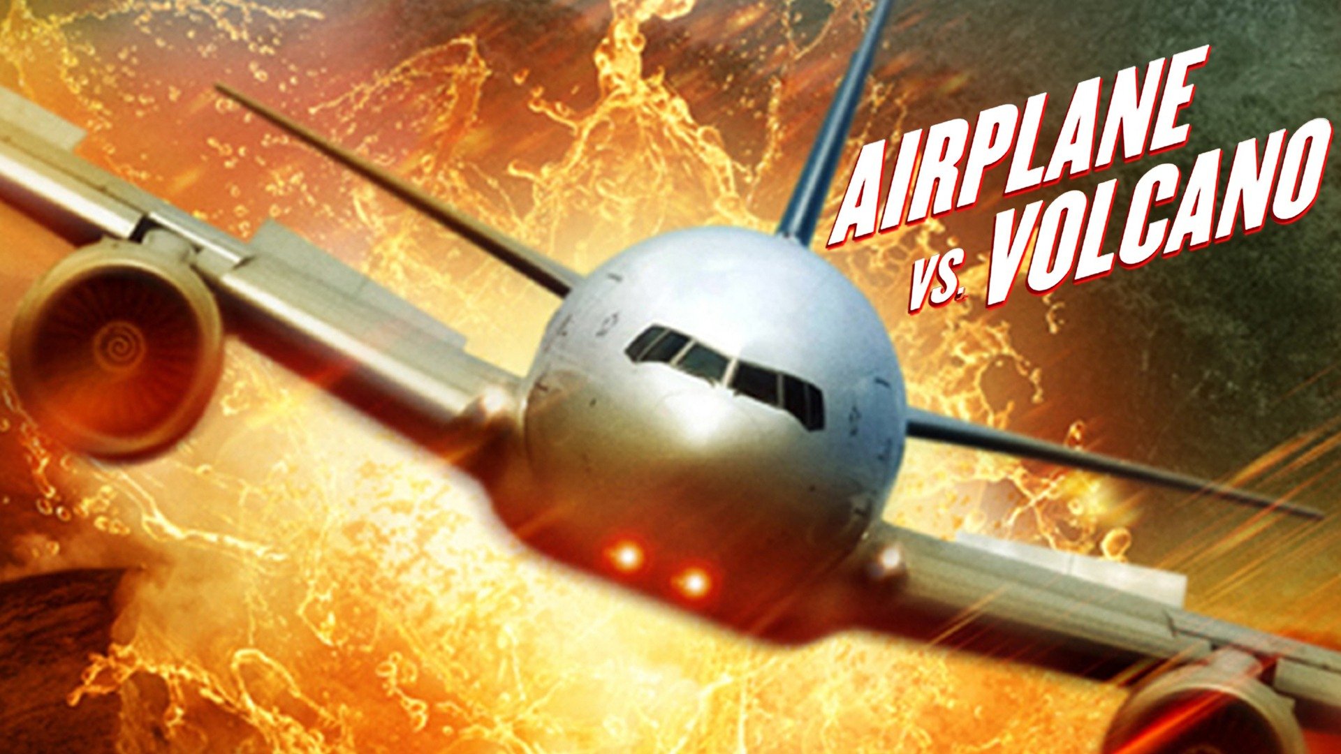 Airplane vs Volcano