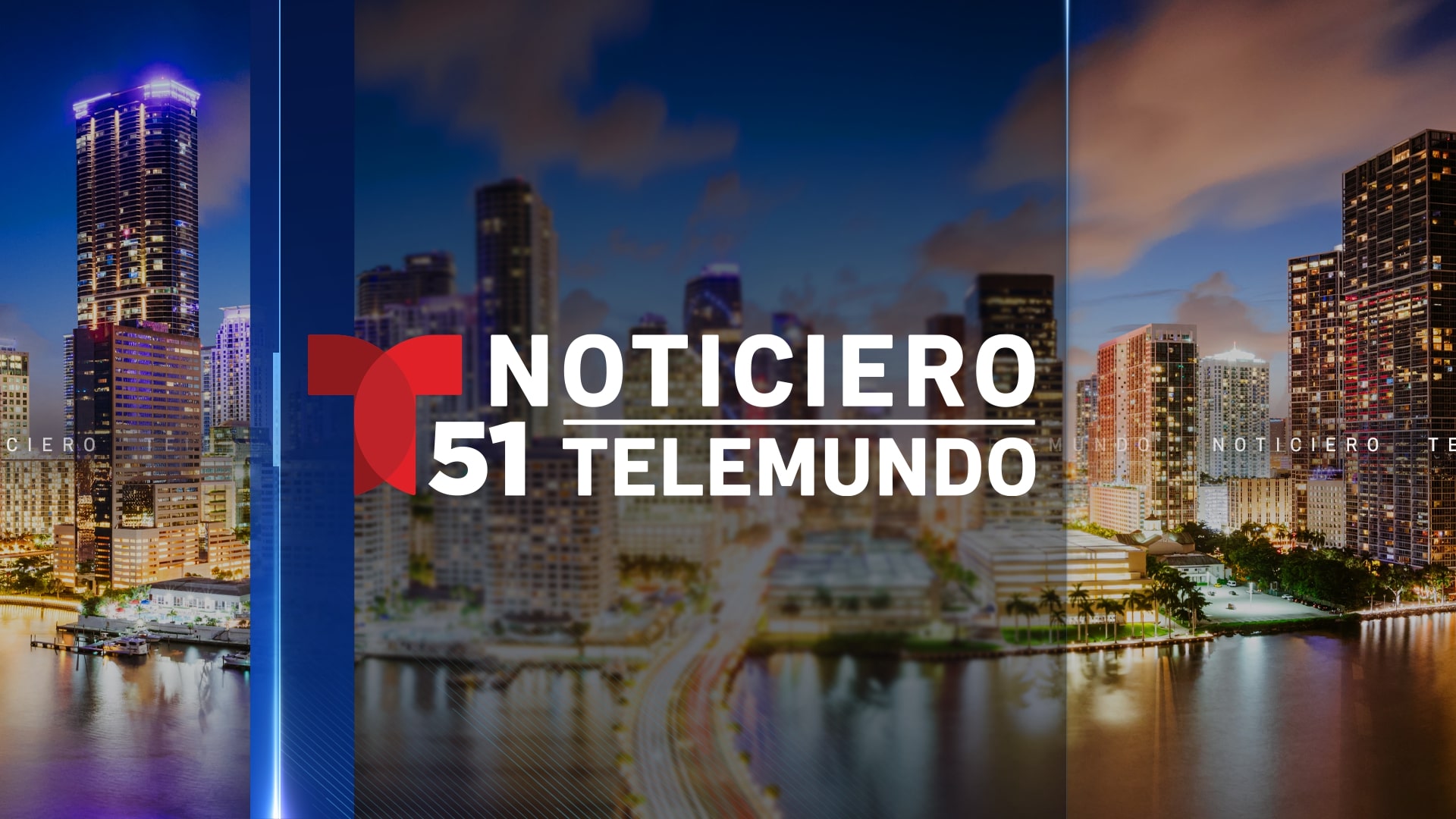 Noticiero Telemundo Miami en la noche