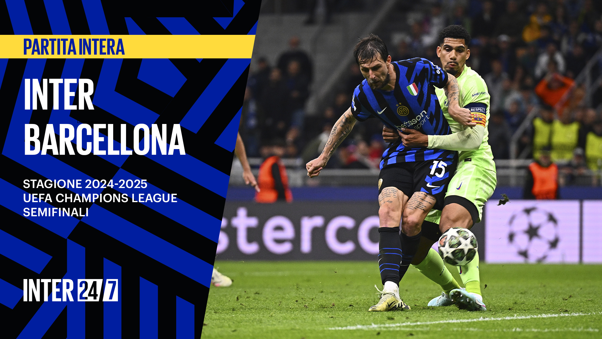 Champions League Inter-Barcelona 2024/2025