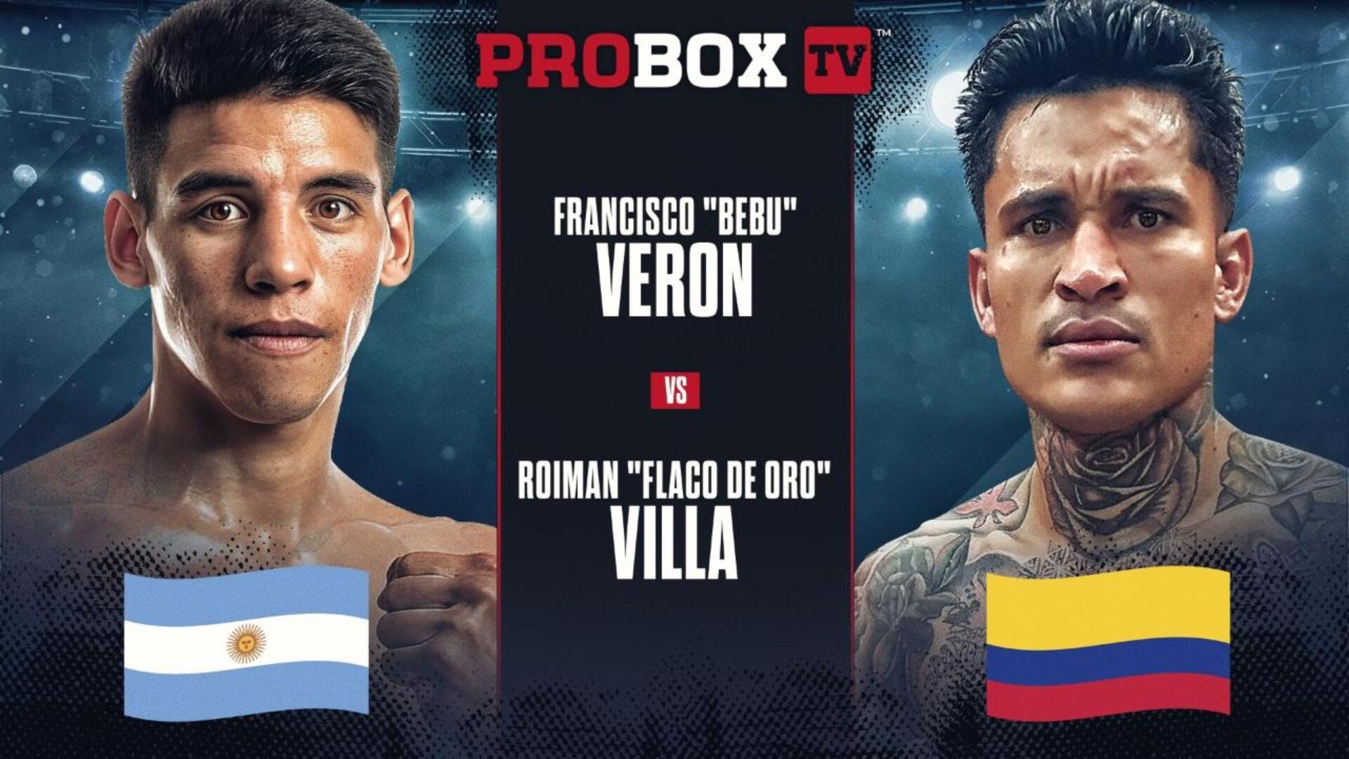 ProBox: Veron vs Villa
