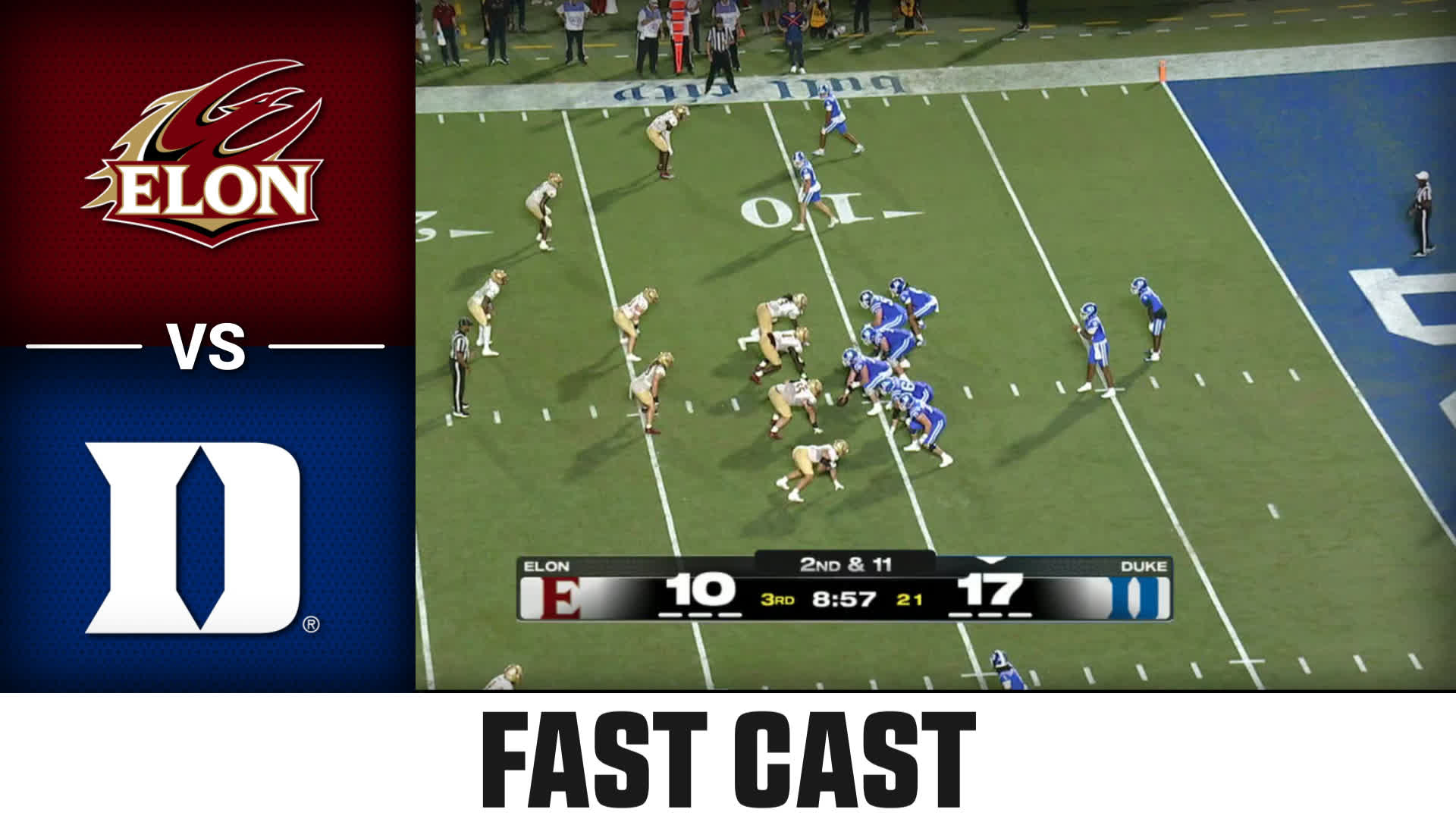 Elon vs. Duke 2025 Week 1 Fast Cast