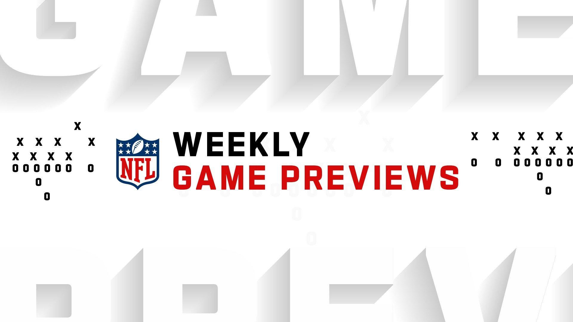 Weekly Game Previews