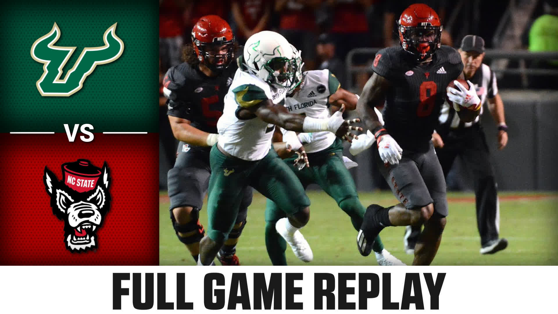USF vs. NC State (9.2.21) Football Replay