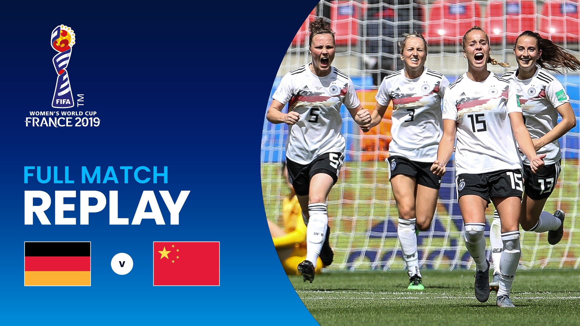 Germany v China PR | Group B | FIFA Women's World Cup France 2019™ | Full Match Replay