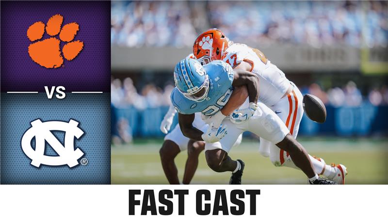Clemson vs. North Carolina 2025 Week 6 Fast Cast