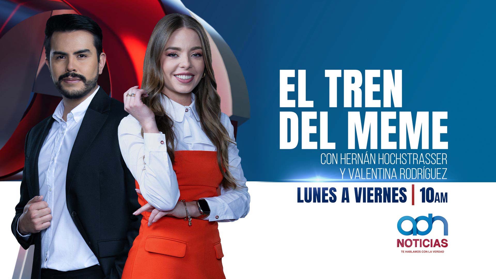 Tren del Meme con Valentina Rodríguez y Hernán Hochstrasser