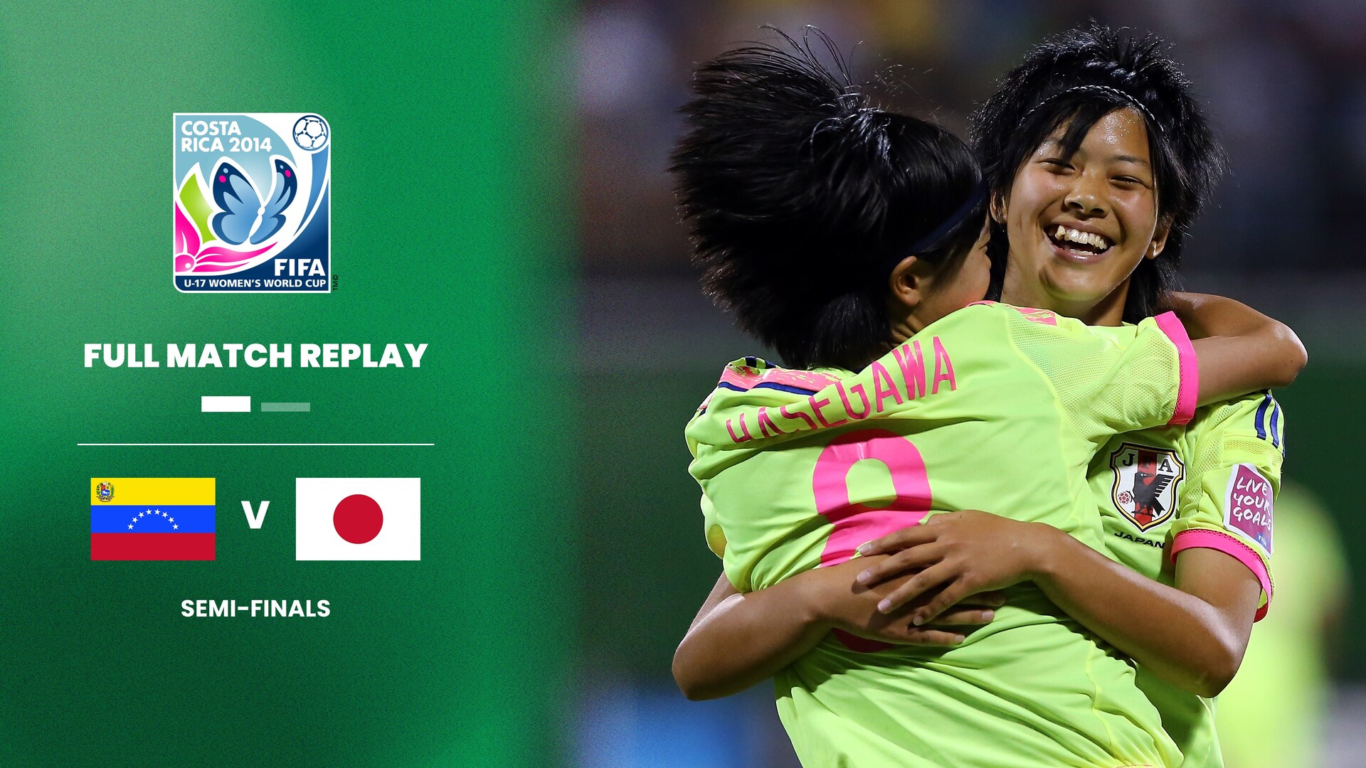 Venezuela v Japan | Semi-finals | FIFA U-17 Women's World Cup Costa Rica 2014™ | Full Match Replay