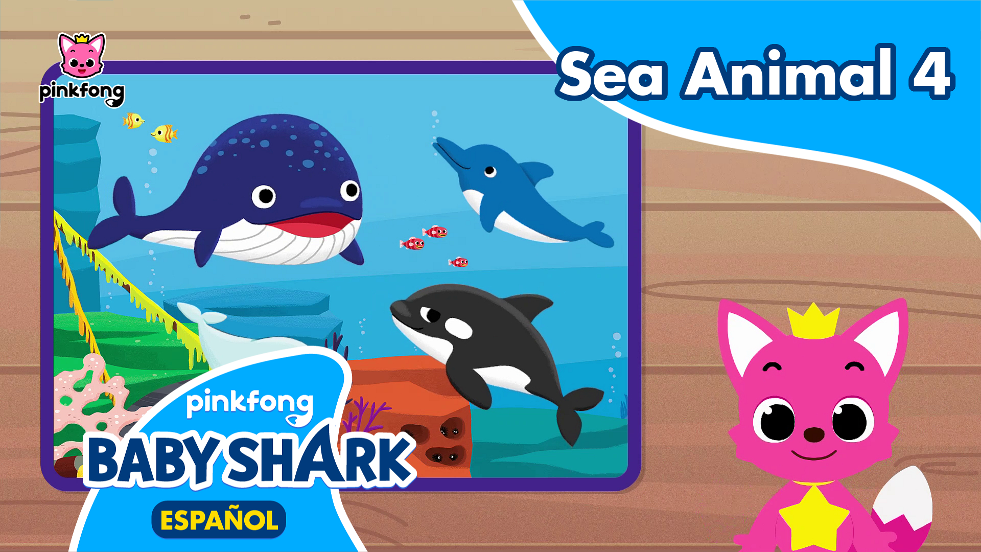 Al Escondite con Pinkfong Sea Animal 4