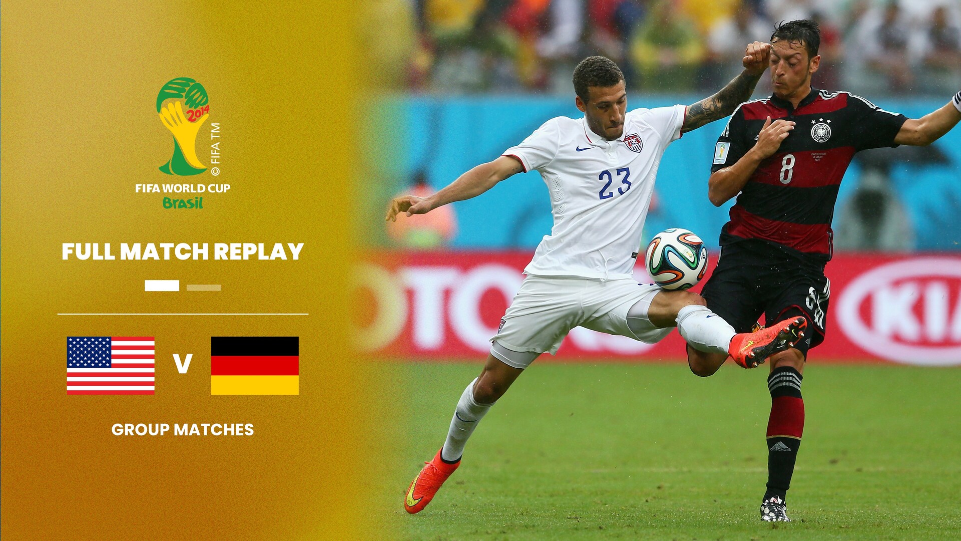 USA v Deutschland | Gruppe G | FIFA Fussball-Weltmeisterschaft Brasilien 2014™ | Spiel in voller Länge