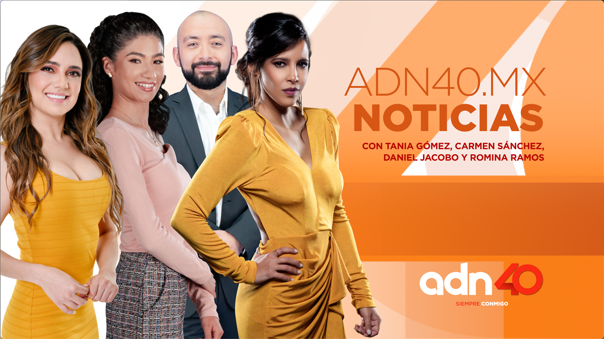 Adn40.mx con Romina Ramos y Daniel Jacobo