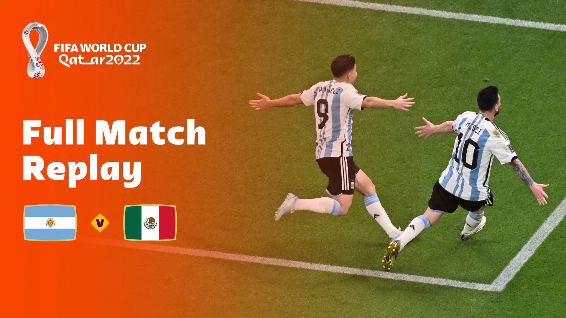 Argentina vs México | Grupo C | Copa Mundial de la FIFA Catar 2022™ | Partido Completo