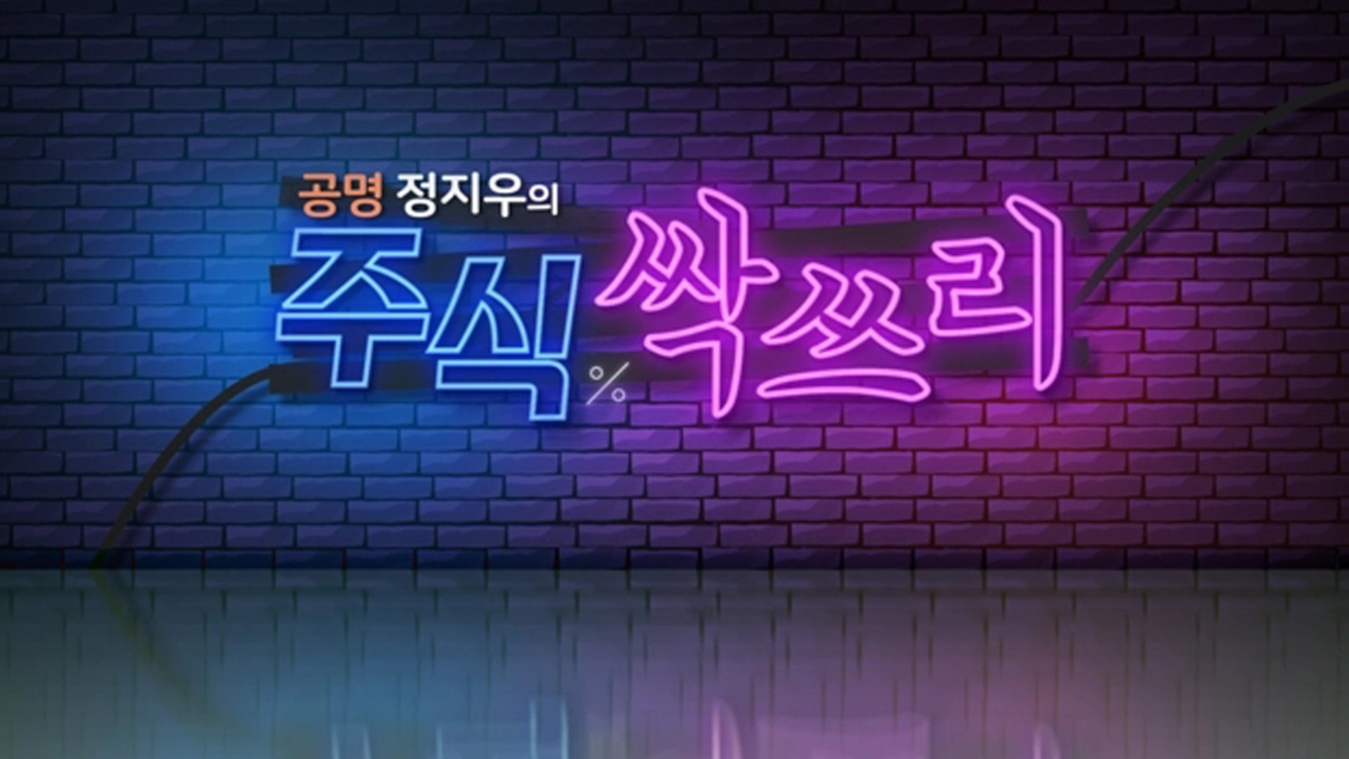 공명 정지우의 주식싹쓰리