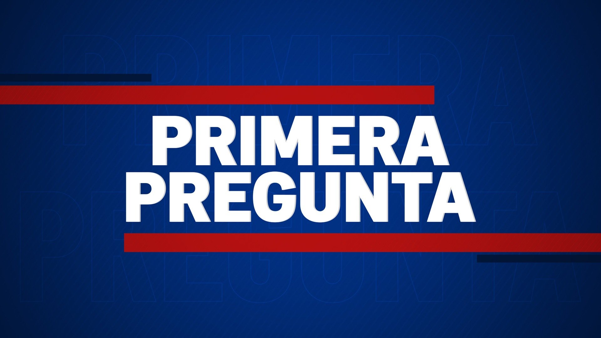 Primera pregunta