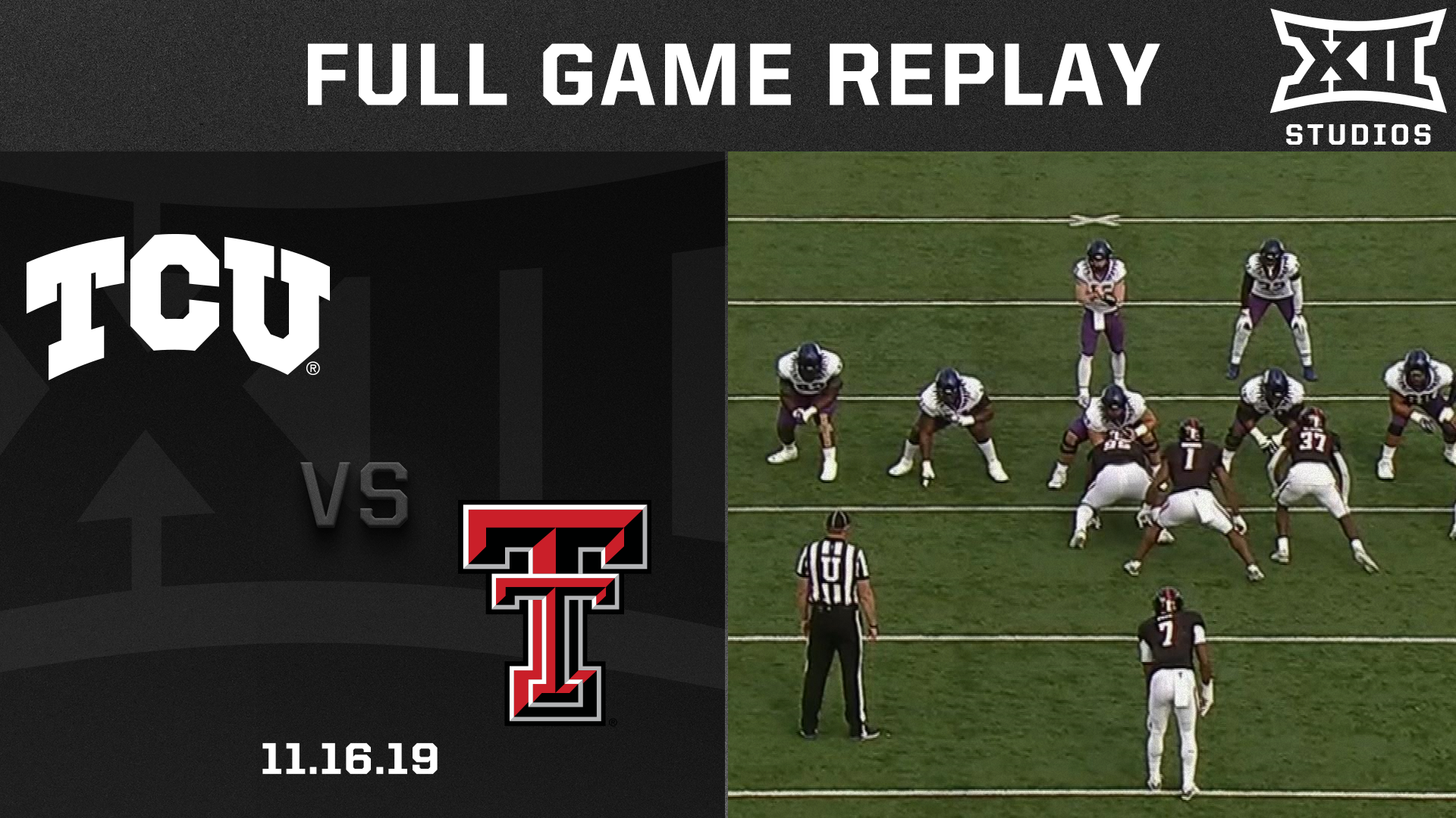 TCU vs. Texas Tech Football 11.16.19