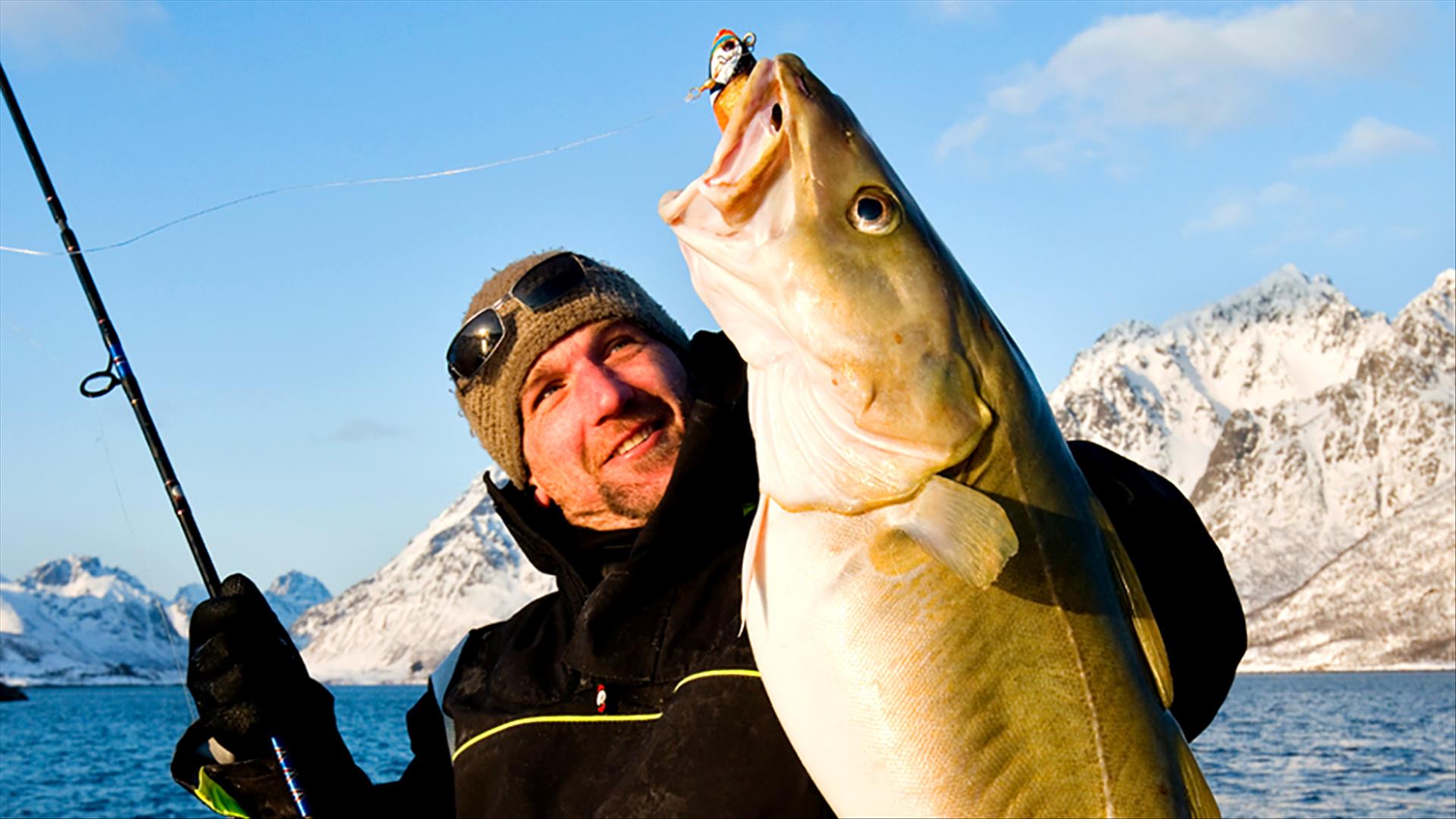 Winterangeln in Nord-Norwegen