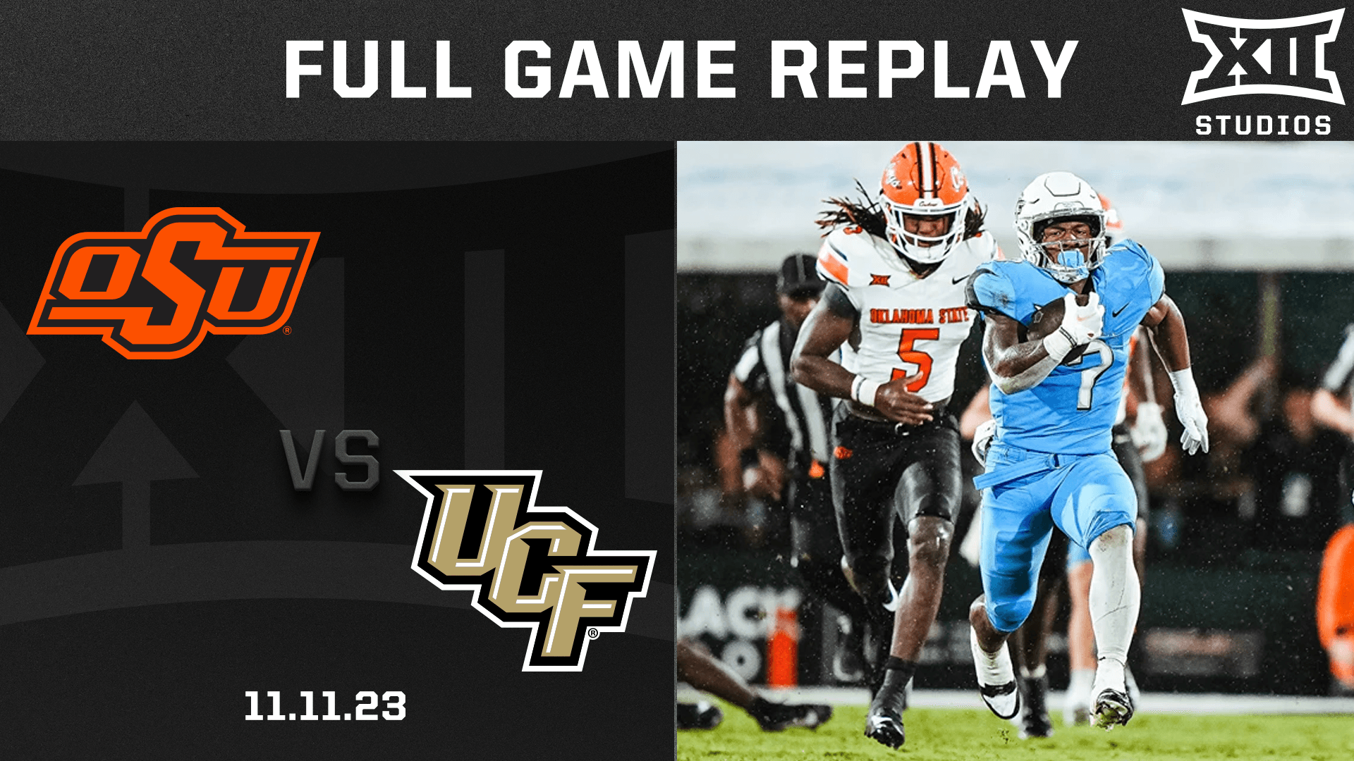 Oklahoma State vs. UCF Football Full Game Replay (11.11.23)