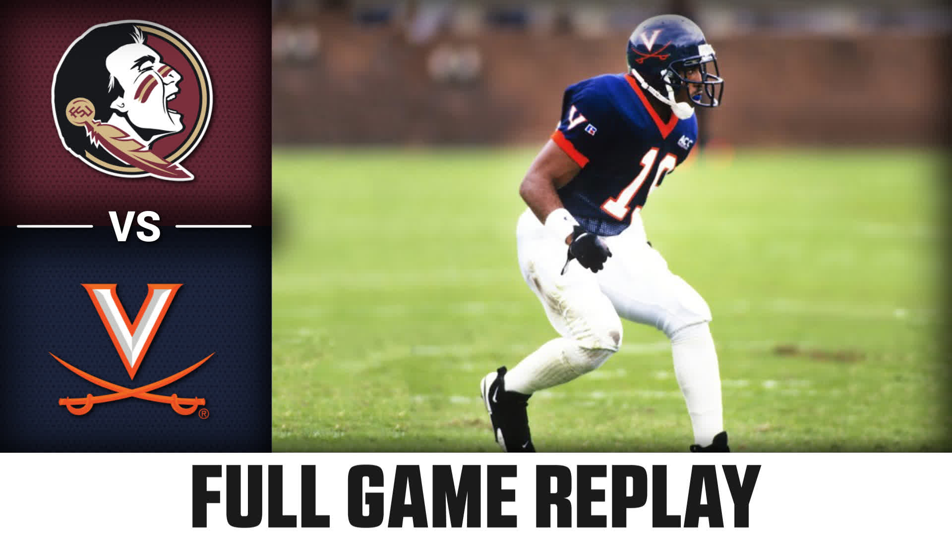 Florida State vs. Virginia (11.2.95) Football Replay