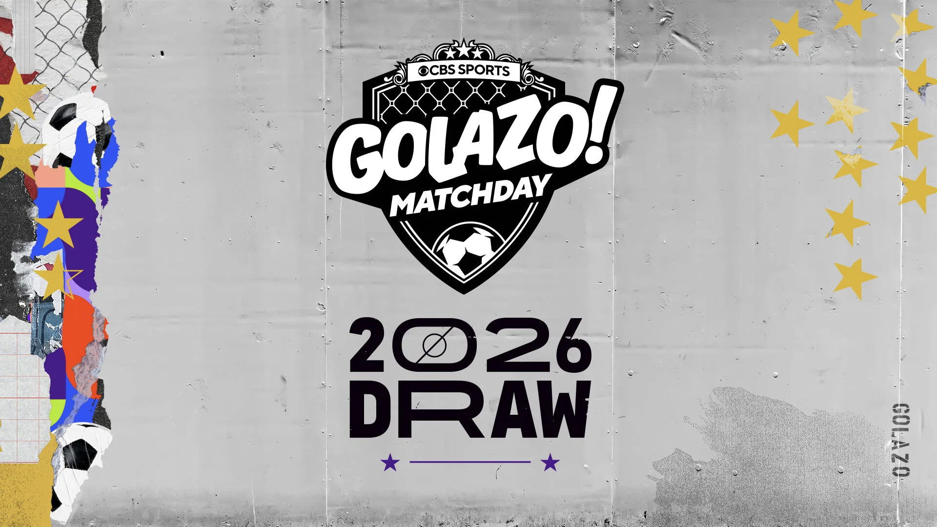 CBS Sports Golazo Matchday: 2026 Draw