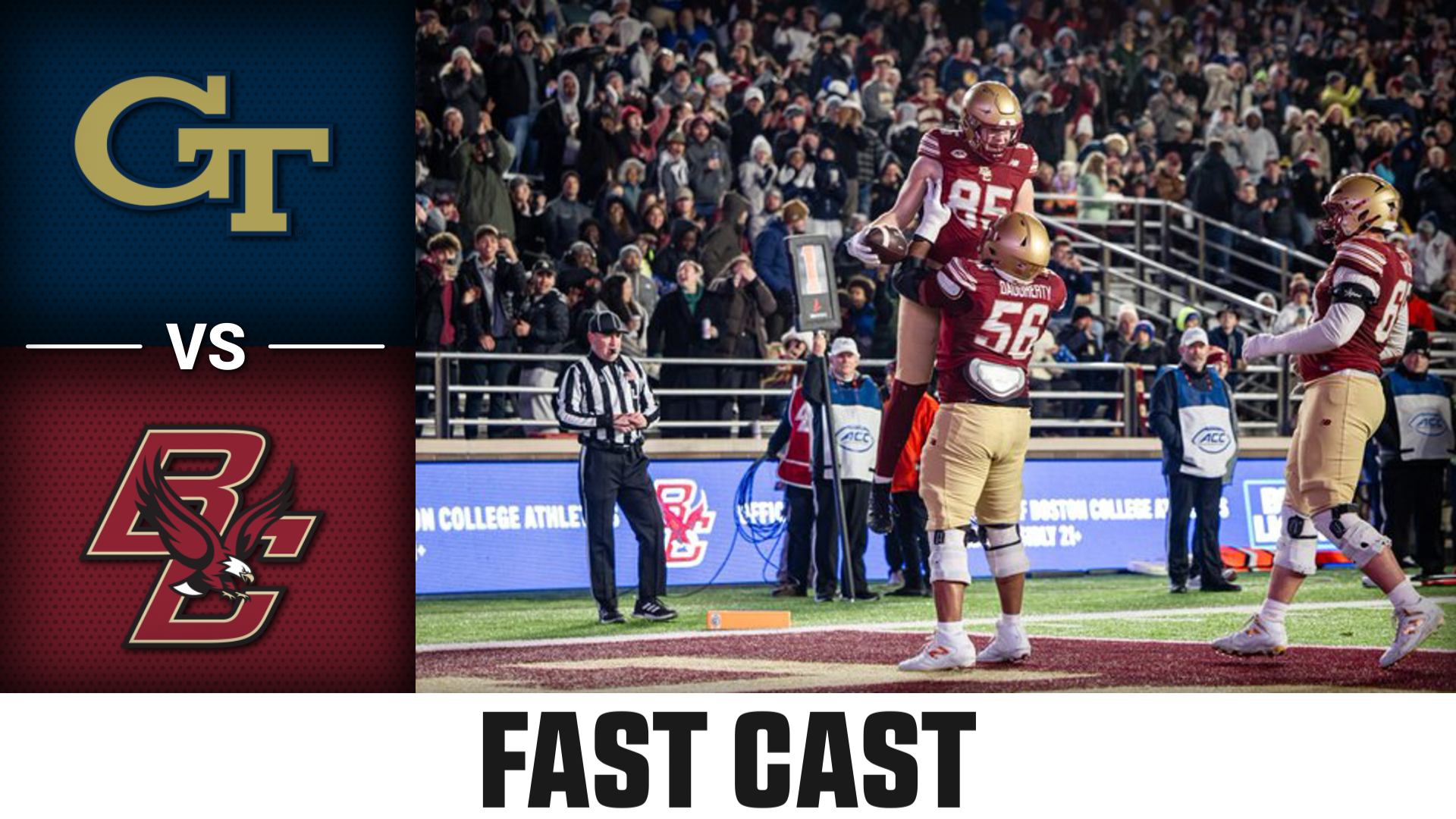 Georgia Tech vs. Boston College 2025 Week 12 Fast Cast