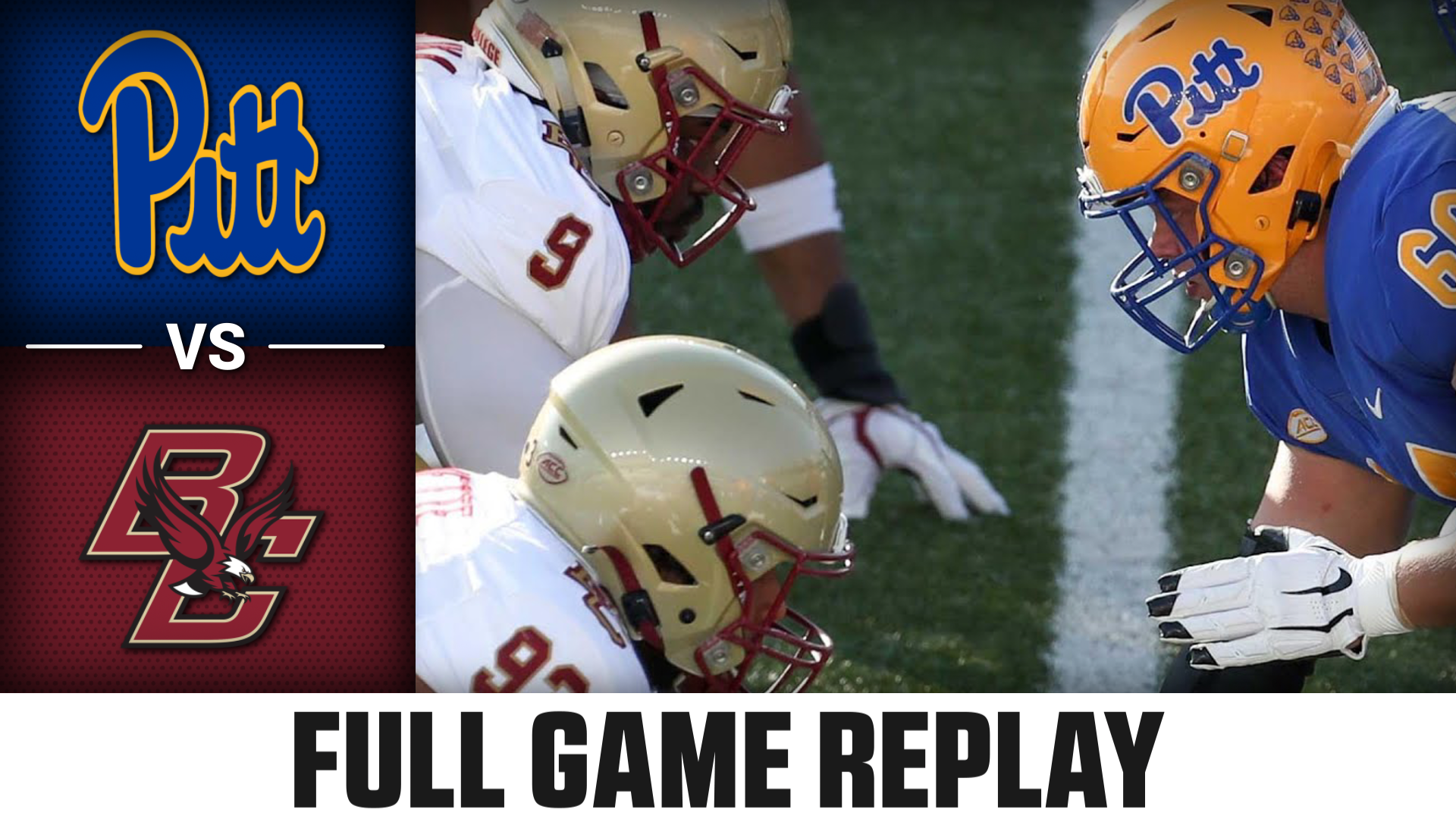 Pitt vs. Boston College (10.10.20) Football Replay